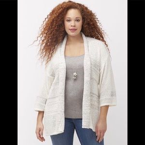 🆕NEW! Mixed Stitch Open Cardigan